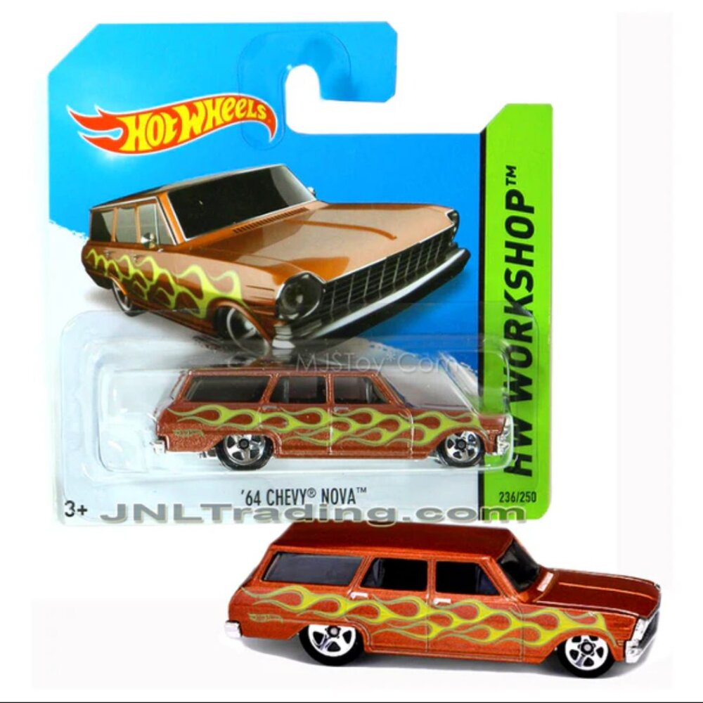 2012 Hot Wheels 64' Chevy Nova Station Wagon Mattel